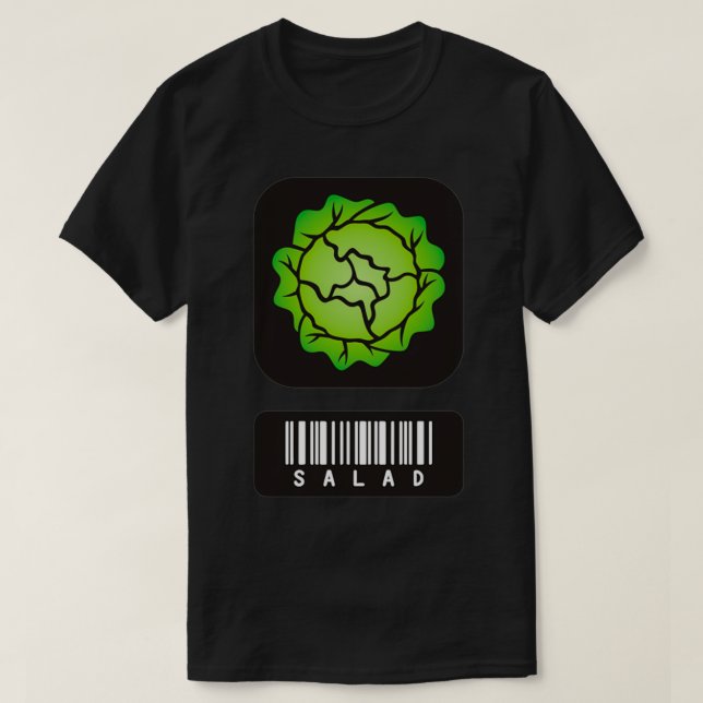 CAMISETA SALAD (Diseño del anverso)