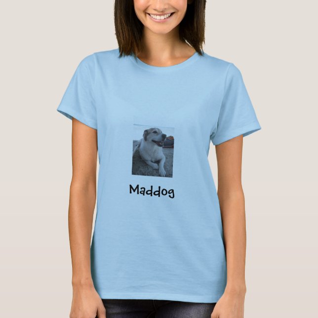 Camiseta salada del perro (Anverso)