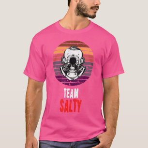 Camiseta Salados en equipo Buceo en submarinismo Scuba