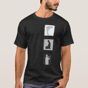 Camiseta Salah Muslim Rezando Oración Islámica Árabe Ramadá