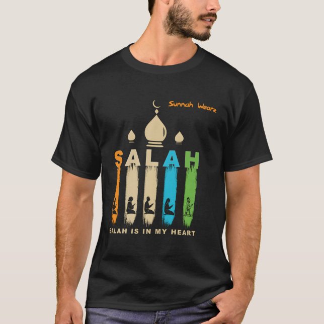Camiseta Salah Prayer Islam Muslim (Anverso)