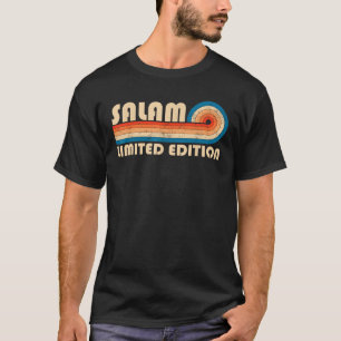 Camiseta SALAM Surname Retro Vintage 80 años 90 Cumpleaños