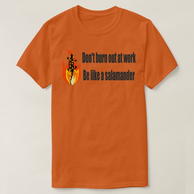 Camiseta Salamander (Diseño del anverso)