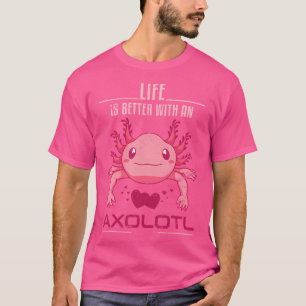 Camiseta Salamander Amfibio Mascota de animales mexicanos C