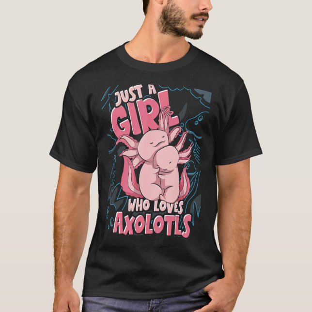 Camiseta Salamander Chicas anfibios mexicanas adoran bebé (Anverso)