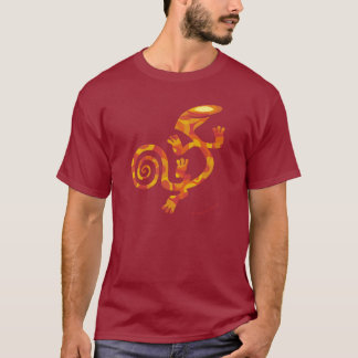 Camiseta Salamander (fantasía anaranjada)