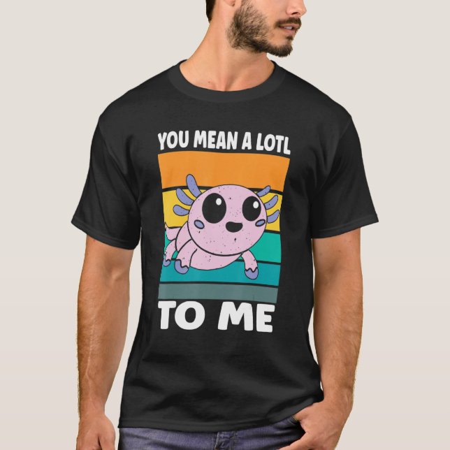 Camiseta Salamander Love Axolotl (Anverso)