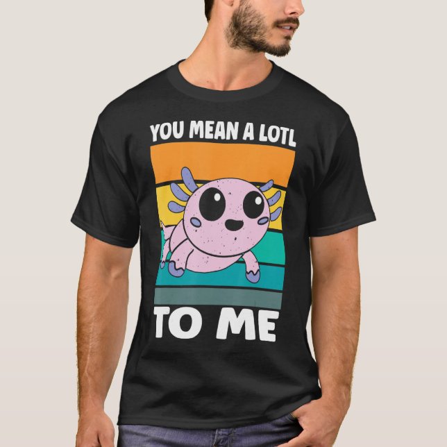 Camiseta Salamander Love Axolotl (Anverso)