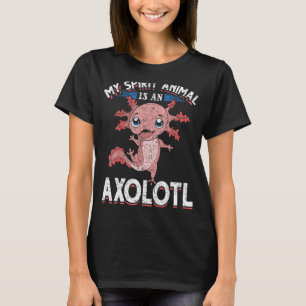 Camiseta Salamander Mascota Mexicana Mi Espíritu Animal Es