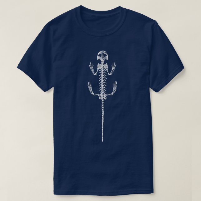 Camiseta Salamander Skeleton (Diseño del anverso)