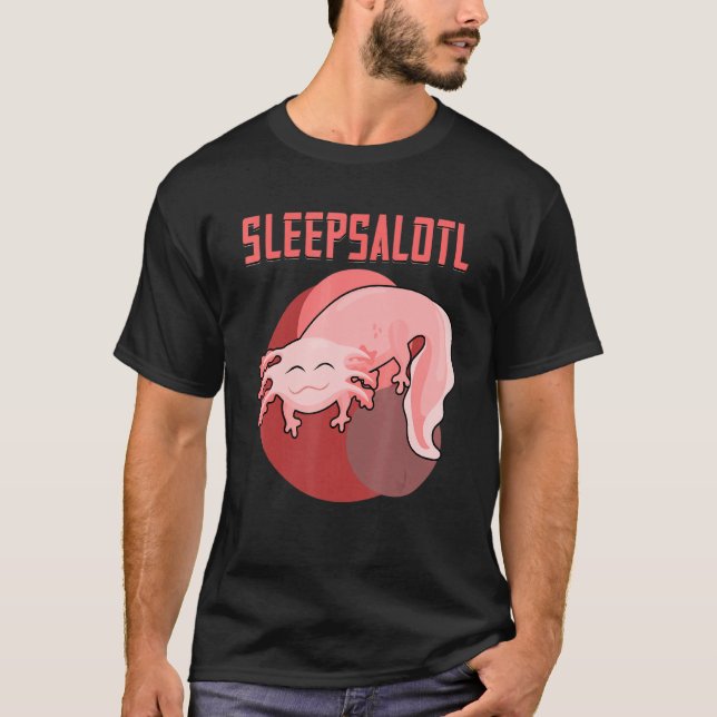 Camiseta Salamander Sleepsalotl Sleepy Axo (Anverso)