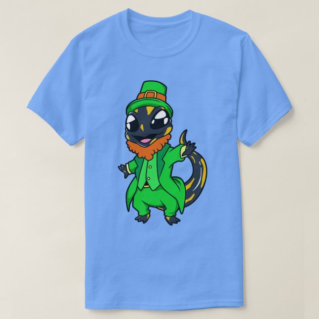 Camiseta Salamander St Patricks Fire Salamander (Diseño del anverso)