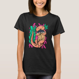 Camiseta Salamander Tea potable acuática Axolotl