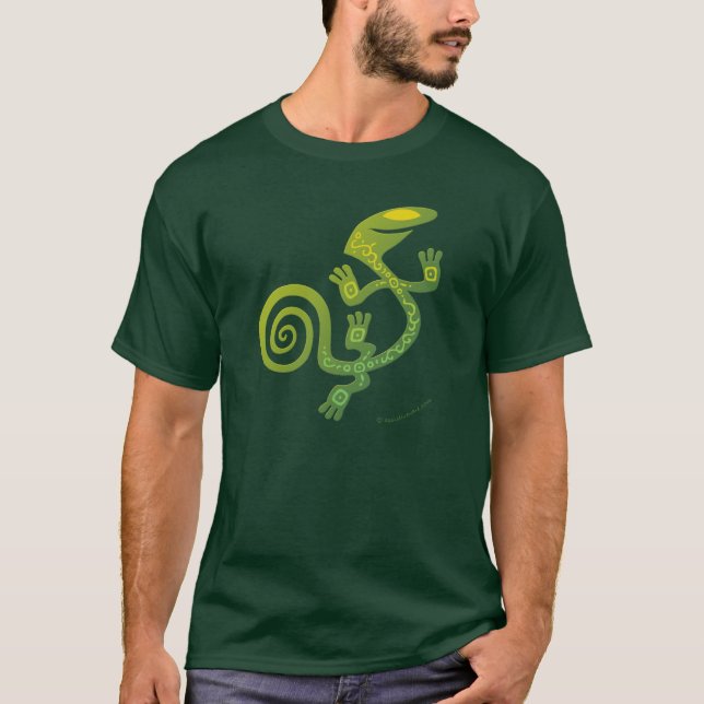 Camiseta Salamander (verde) (Anverso)