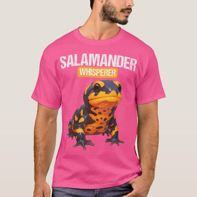 Camiseta Salamander Whisperer Salamanders Fire Salamander (Anverso)