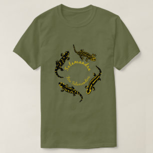 Camiseta Salamanders de fuego en un anillo (logotipo