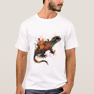 Camiseta Salamandra de Fuego visto.