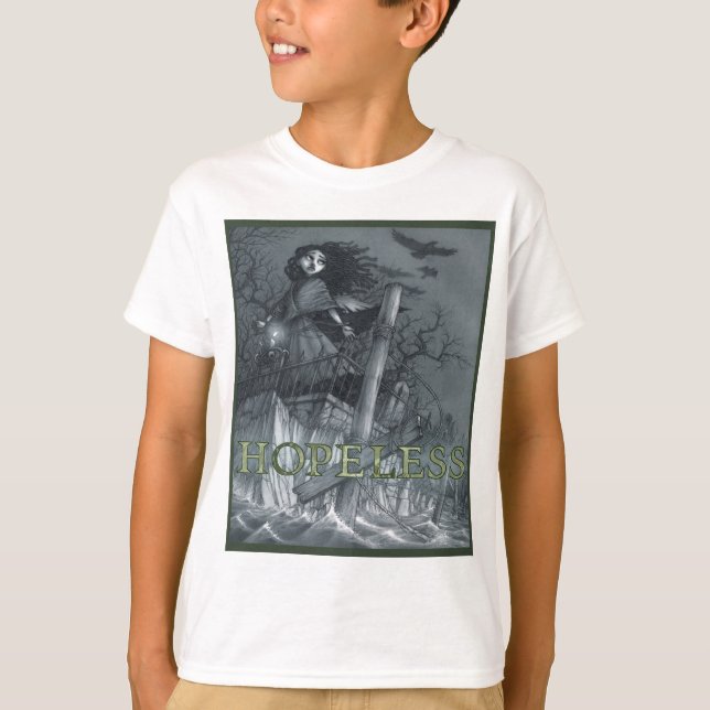 Camiseta Salamandra joven "desesperado" (Anverso)