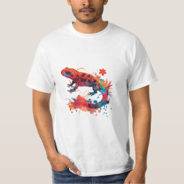 Camiseta Salamandra rojo mágico