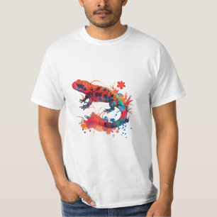 Camiseta Salamandra rojo mágico