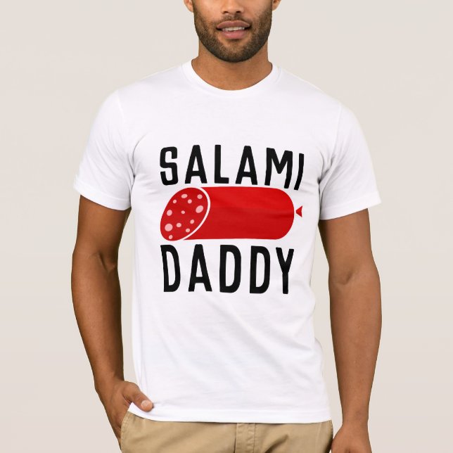 CAMISETA  SALAMI DADDY DAD T-SHIRTS TEES (Anverso)