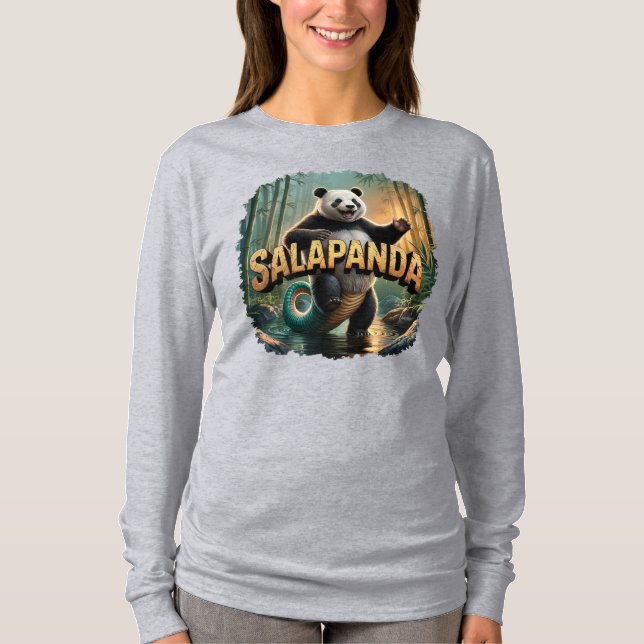 Camiseta Salapanda Ilustracion Combo Creature Gracioso (Anverso)