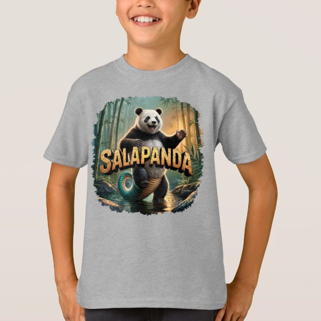Camiseta Salapanda Ilustracion Combo Creature Gracioso (Anverso)