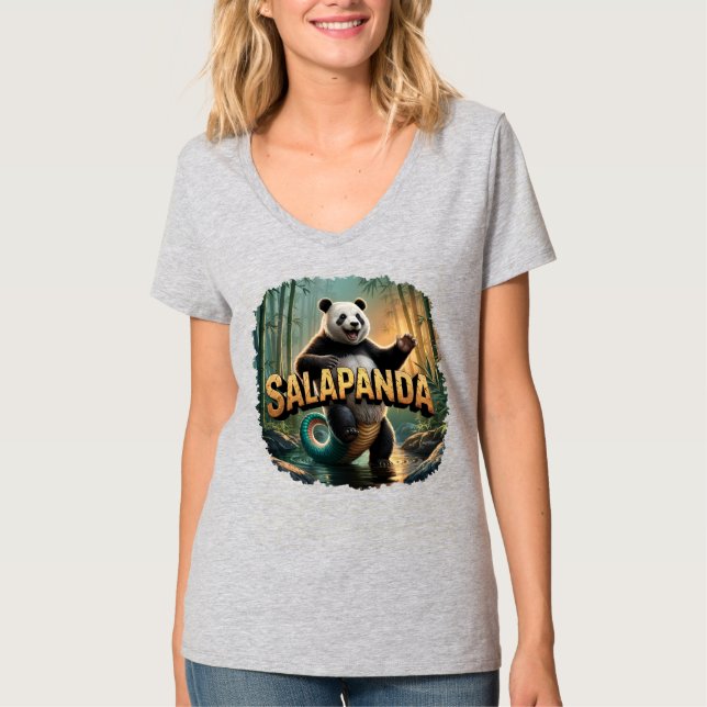 Camiseta Salapanda Ilustracion Combo Creature Gracioso (Anverso)