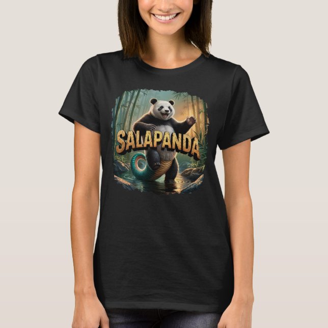 Camiseta Salapanda Ilustracion Combo Creature Gracioso (Anverso)