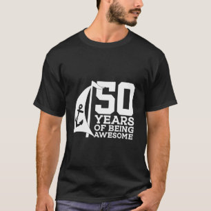 CAMISETA SALARIO 50 AÑOS DE SER INCREÍBLE VELA 50° NAVE