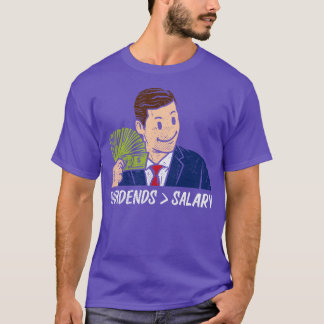 Camiseta Salario de corte de dividendos