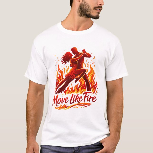 Camiseta Salas bailando -muévete como el fuego (Anverso)