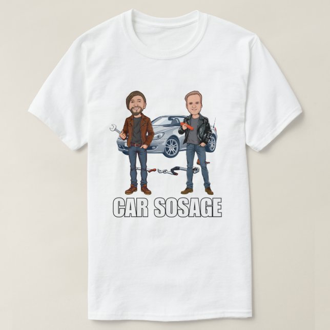 Camiseta Salchicha de coche 2026 02 (Diseño del anverso)