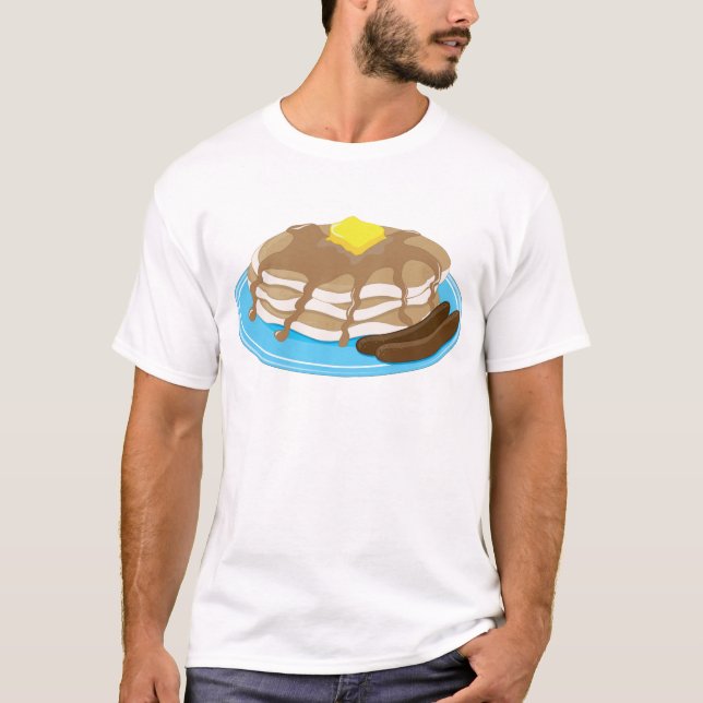 Camiseta Salchicha de las crepes (Anverso)