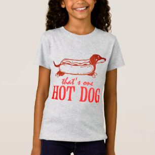 Camiseta Salchicha de perro caliente divertida