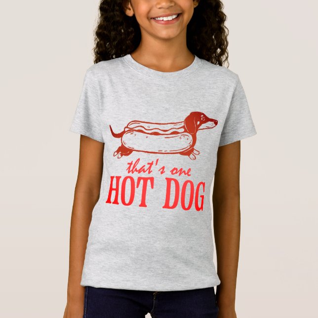 Camiseta Salchicha de perro caliente divertida (Anverso)