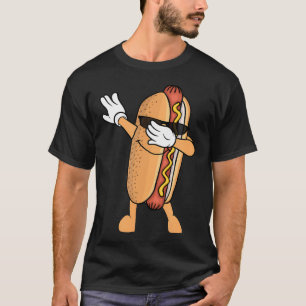 Camiseta Salchicha Divertida Bailando Dab