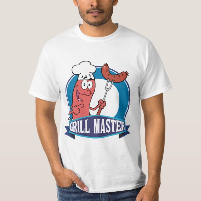 Camiseta Salchicha Grill Master (Anverso)