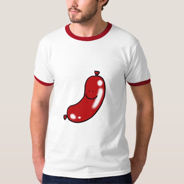 Camiseta Salchicha linda (Anverso)