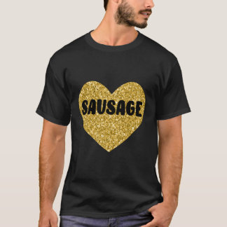 Camiseta Salchicha Me Encanta La Carne De Comida De Salchic