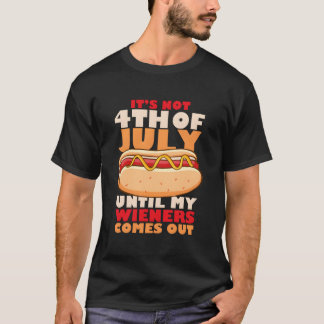 Camiseta Salchicha Patriótica Del 4 De Julio De EE. UU.