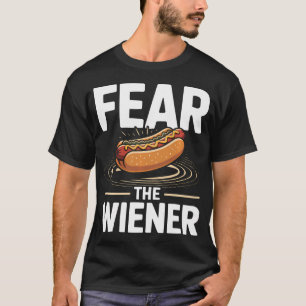 Camiseta Salchicha Salsa para Hot Dog Comer Rápido
