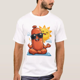 Camiseta Salchicha Yoga