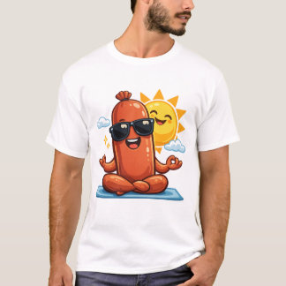 Camiseta Salchicha Yoga