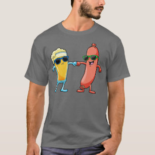 Camiseta Salchichas de cerveza con gafas de sol