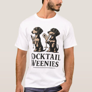 Camiseta Salchichas para cóctel Perro salchicha divertido D