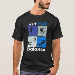 Camiseta Saldo de cometas de trabajo Estilo de vida de vint