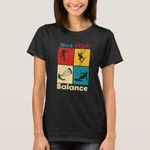 Camiseta Saldo de cometas de trabajo Estilo de vida de vint