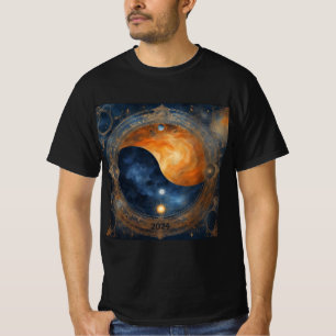Camiseta Saldo místico del eclipse solar 2024 Añadir nombre