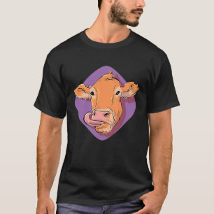 Camiseta Sale la lengua el martes vacas